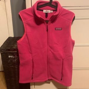 Pink, Vineyard Vines Vest. Women’s small